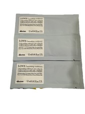 Davines   Love Smoothing Conditioner Sample Set Of 3 Brand New