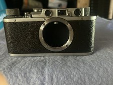 Leica Ernst Leitz Wetzlar Rangefinder Camera Body Only Silver Serial 208865