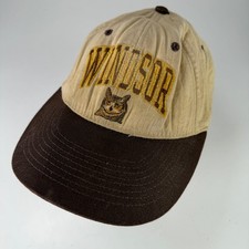 Windsor Owls Hat Regal Midwest Men's One Size Beige Brown Two Tone Made in USA