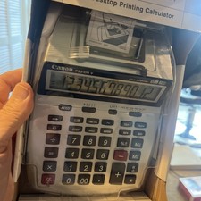 Canon P23-dh Clock & Calendar 12 DIGIT Printi...
