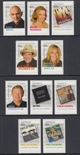 Australia 2013 Music Legends Self Adhesive set SG 3907 - 3916  unmounted mint