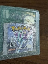 Pokemon Crystal Version (Game Boy Color) GBC Authentic Cartridge New Battery USA