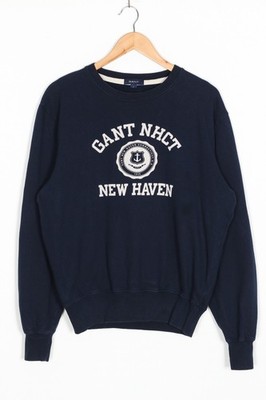 GANT NEW HAVEN Crew Pullover Sweatshirt Men Size L VR3752