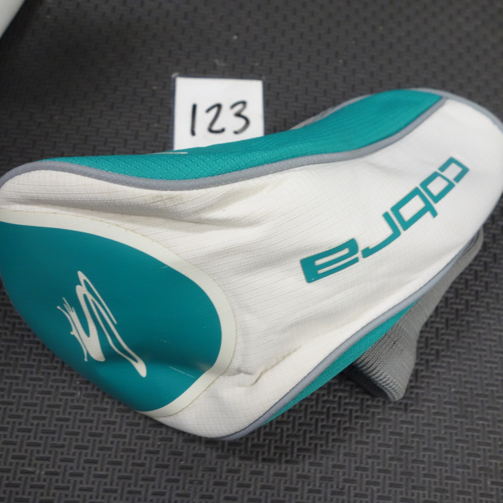Driver Head Cover Teal White Fast Ship 260508