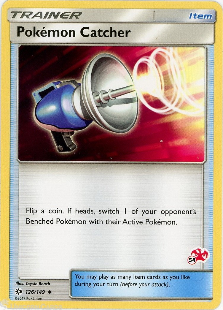 Pokémon Catcher 126/149 Uncommon Mint Pokemon Card :: Charizard Stamp ::