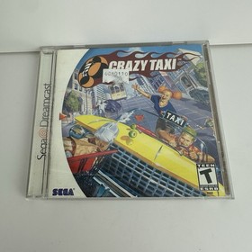 Crazy Taxi SEGA Dreamcast 2000 CIB Complete w manual VGC