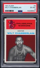 1961 FLEER #8 WILT CHAMBERLAIN PSA 6
