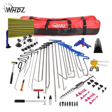 86Pcs WHDZ Hail Repair Kits – Car Paintless Dent Puller Rods Body Removal Tools