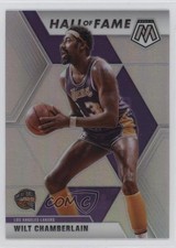 2019-20 Panini Mosaic Hall of Fame Silver Prizm Wilt Chamberlain #285 HOF 02v3