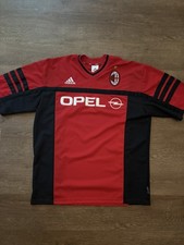 vintage AC MILAN Adidas Opel soccer jersey football retro 1998 size M Rare kit 