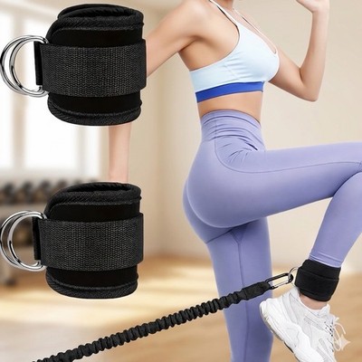 Ankle Straps for Cable Machines 2 Stück Gym Cuff Attachment Leg Kickback Workout