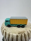 Vintage Matchbox Lesney No.47 DAF Tipper Container Truck Turquoise Yellow #47