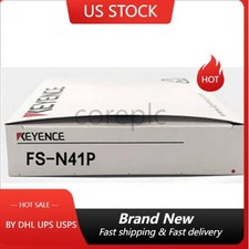 1PC Keyence Fiber Amplifier Sensor FS-N41P FSN41P New In Box