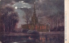 Trinity Church Stratford-on-Avon Tucks 1468 Oilette Postkarte (B351) 