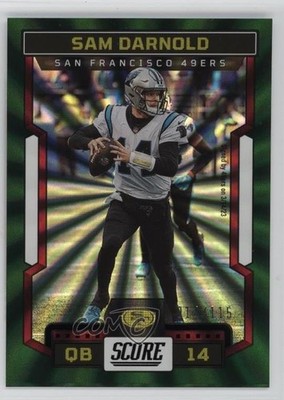 2023 Score Spokes 14/115 Sam Darnold #44 x2o