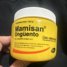 Mamisan Veterinary Anti-Inflammatory Body Ointment Yellow 100 g Jar