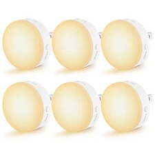 Night Light Plug in, Dimmable LED Mini Nightlights for Kids, Auto Dusk to Daw...