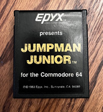 VTG Commodore 64 - Jumpman Junior Cartridge ~ by Epyx image