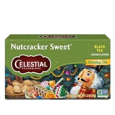 Celestial Seasonings Black Tea, Nutcracker Sweet, 20 Count