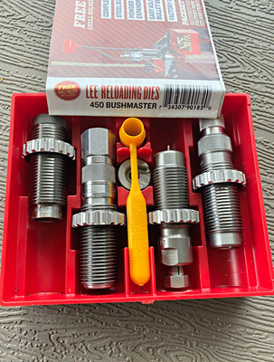 Lee Pacesetter .450 Bushmaster Rifle Reloading Dies Set, MPN 90182