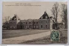 Pont sur Seine (Aube) Le chateau de M. Casimir Perrier, ancien Président de la R