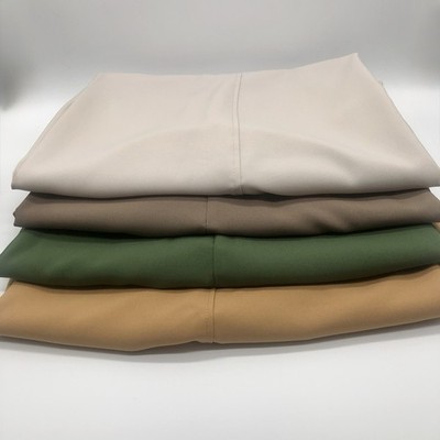 BONWORTH PANTS XL Petite 18W-20W Pull-on Lot of 4 Khaki Brown Green Goldenrod