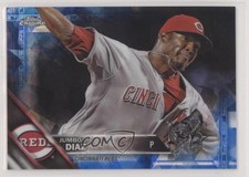 2016 Topps Box Set Chrome Sapphire Edition /250 Jumbo Diaz #462 xm0