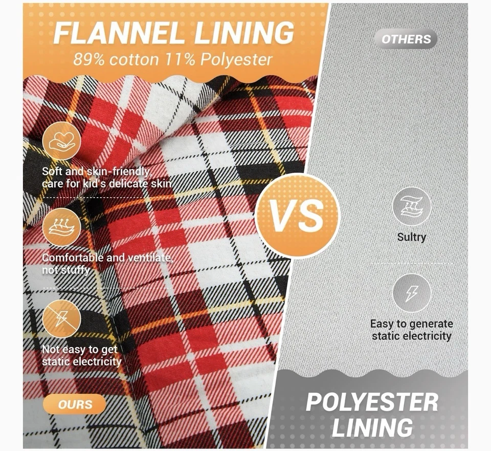 Saco de dormir KingCamp Cloudy 300S infantil - envelope com capuz - Imagem 4 de 4