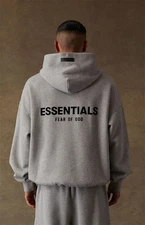 Essentials Fear of God Hoodie Dark Oatmeal Gray Extra Large XL NWT