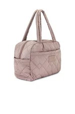 Marc Jacobs Quilted Nylon Medium Weekender Travel Bag Bark New ML2306870