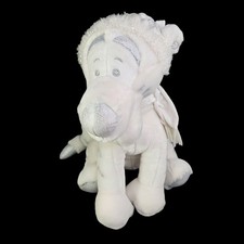 Disney Store Snowflake Tigger Plush Toy White Stuffed Animal Winnie The Pooh