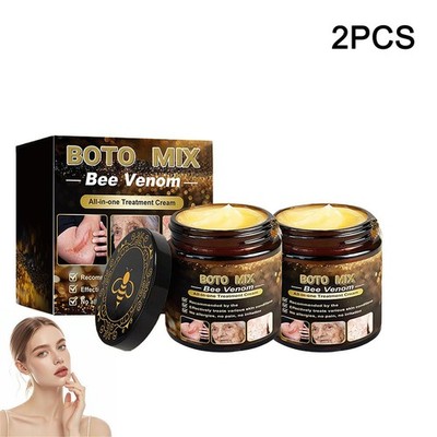 2X Bee Venom All-In-One Cream Skin Treatment 2025 Professional Bee Venom Cream 