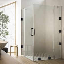 Shower Door Hardware Accessories, Hinges, Handles, Glass Clamps,L-shaped Corner