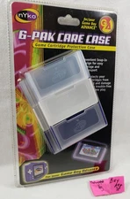Nyko 6-Pak Nintendo Game Boy Advance GBA Cartridge Case care six pack GameBoy