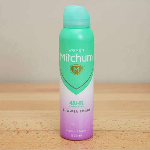 Mitchum Women’s Antiperspirant Deodorant Spray - Shower Fresh 150mL (3-Pack) - Picture 2 of 5