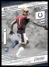 2021 Panini Prestige #298 Mike Strachan Rookie RC Colts football card
