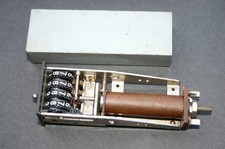 Vintage SODECO Geneve 12V Impulse Counter, 4-Digit, TCeZ4E