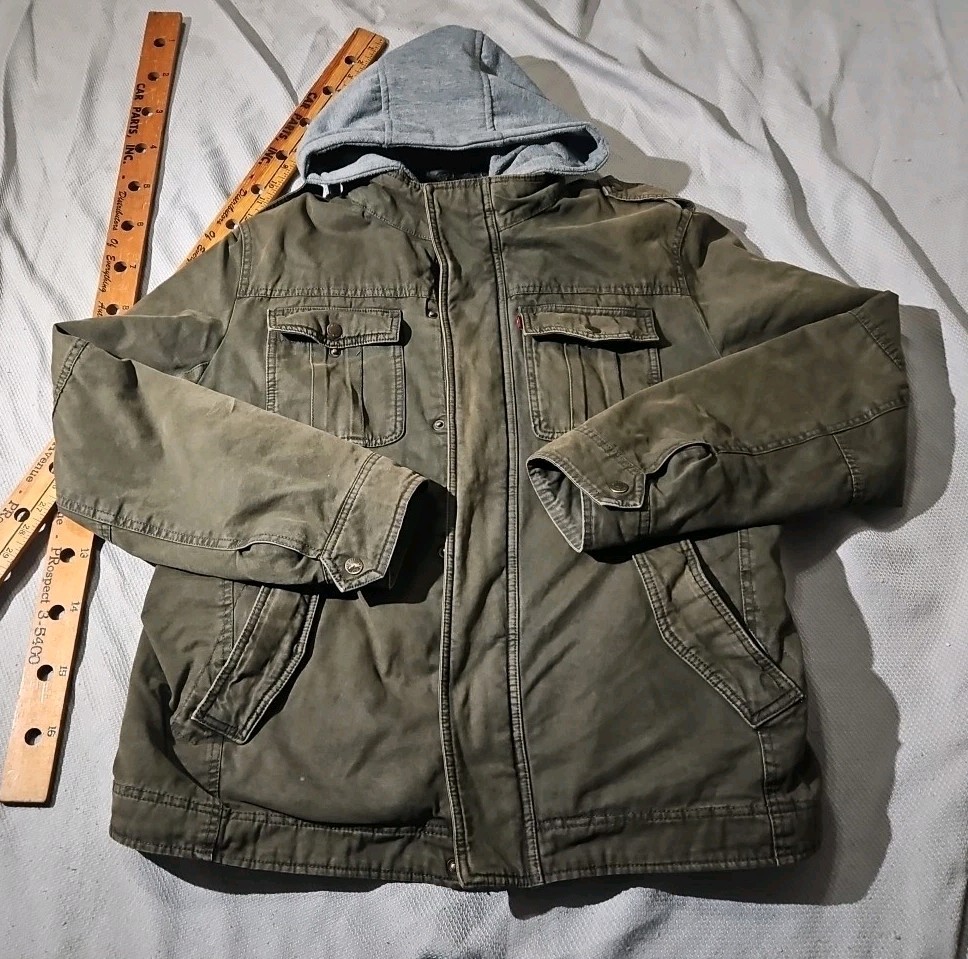 Utility Parka Levi Strauss Parka Levi Strauss Co Mens Jacket Large