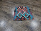 Handmade Afghan Cushion Cover  Kilim Pillow, Kuchi Rugs 1.6x1.7 Ft — photo 2