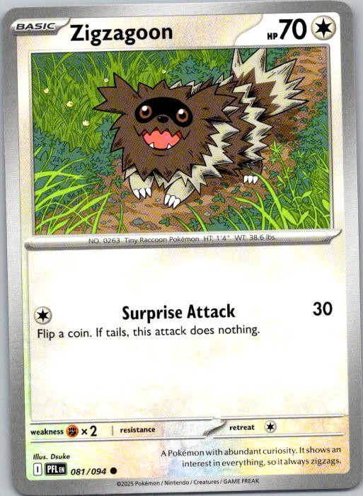 ME02: Phantasmal Flames #081/094 Zigzagoon