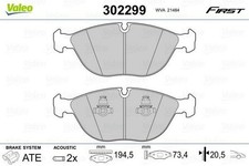 VALEO Bremsbeläge Satz Vorne für VW Golf IV Schrägheck (1J1) PASSAT (3B3) 302299