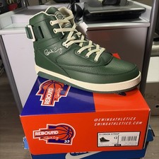 PATRICK EWING ATHLETICS 33 HI x ORION STRAP Green/Cream size 12