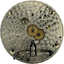 Antique 16 Size Hamilton Mechanical Open Face Pocket Watch Movement 974