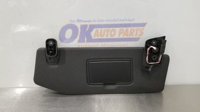 25 JEEP WRANGLER JL JLU SUN VISOR RIGHT PASSENGER BLACK ILLUMINATED