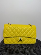 chanel double flap classic medium bag caviar