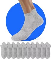 10 Paar Sneaker Socken Herren Damen Atmungsaktive Kurze Sportsocken Baumwolle
