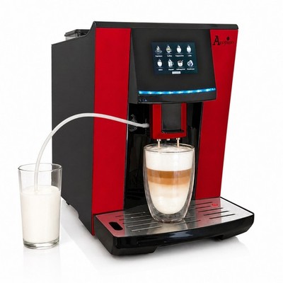 Acopino Kaffeevollautomat Vittoria mit OneTouch-Funktion und Milchsystem RED