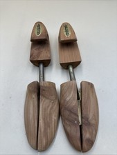  N52- Nordstrom Mens Size 3 Cedar Wood Shoe Trees Stretchers Keepers Made in USA