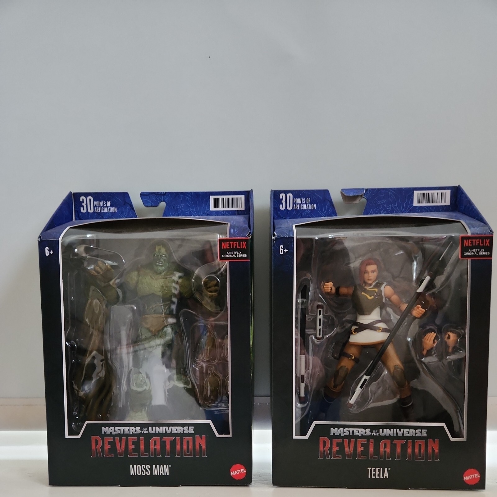 Teela & Moss Man MOTU Revelation Masterverse Action Figures