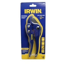 IRHT81740 IRWIN 1.25'' Multipurpose Pipe Cutter PVC PEX Rubber Vinyl hose pvc